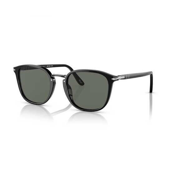 Persol Black Frame Sunglasses Made in Italy